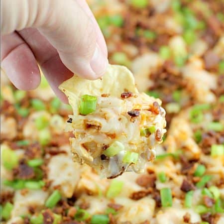 Buffalo Bacon Chicken Dip