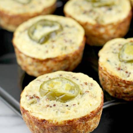 Southwest Quinoa Egg Muffins
