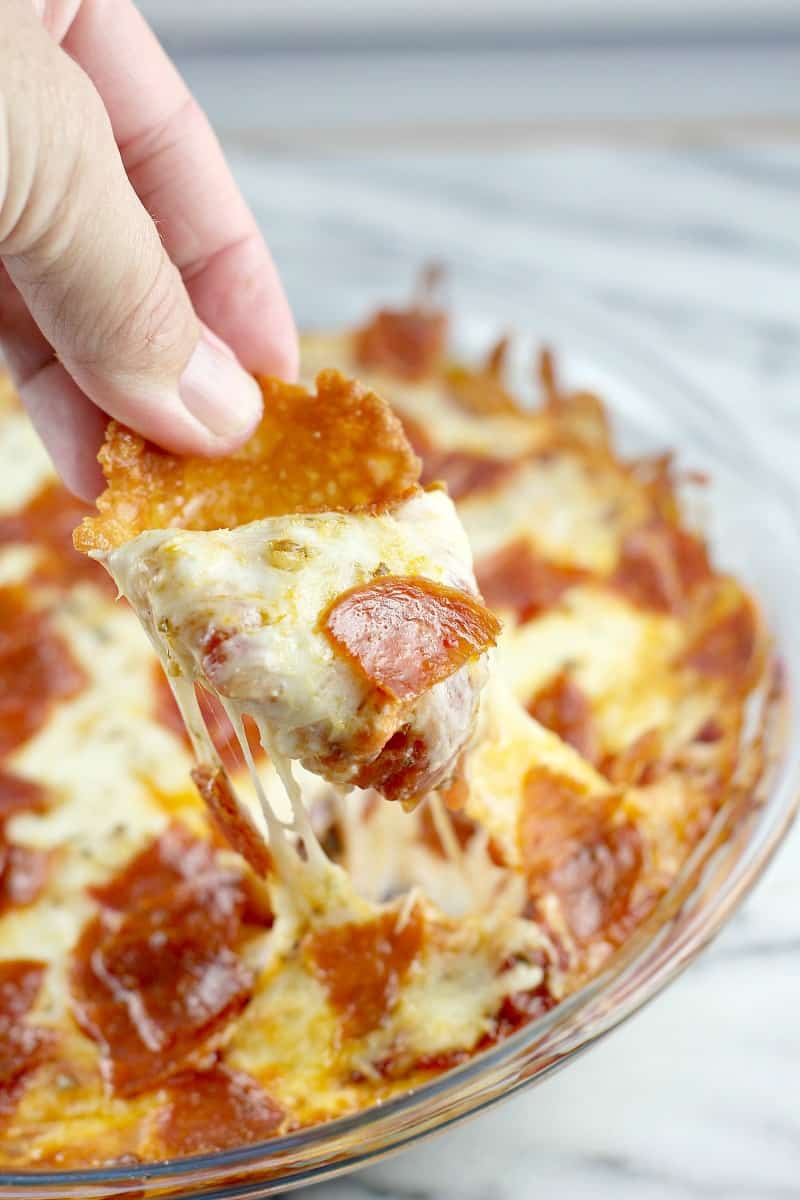 Super Simple Pizza Dip