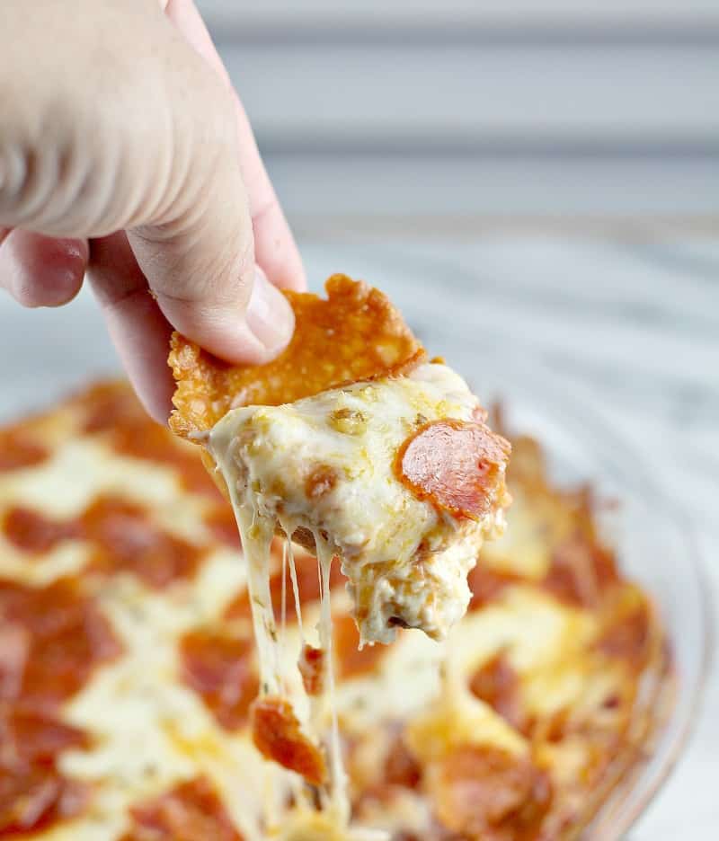 Super Simple Pizza Dip