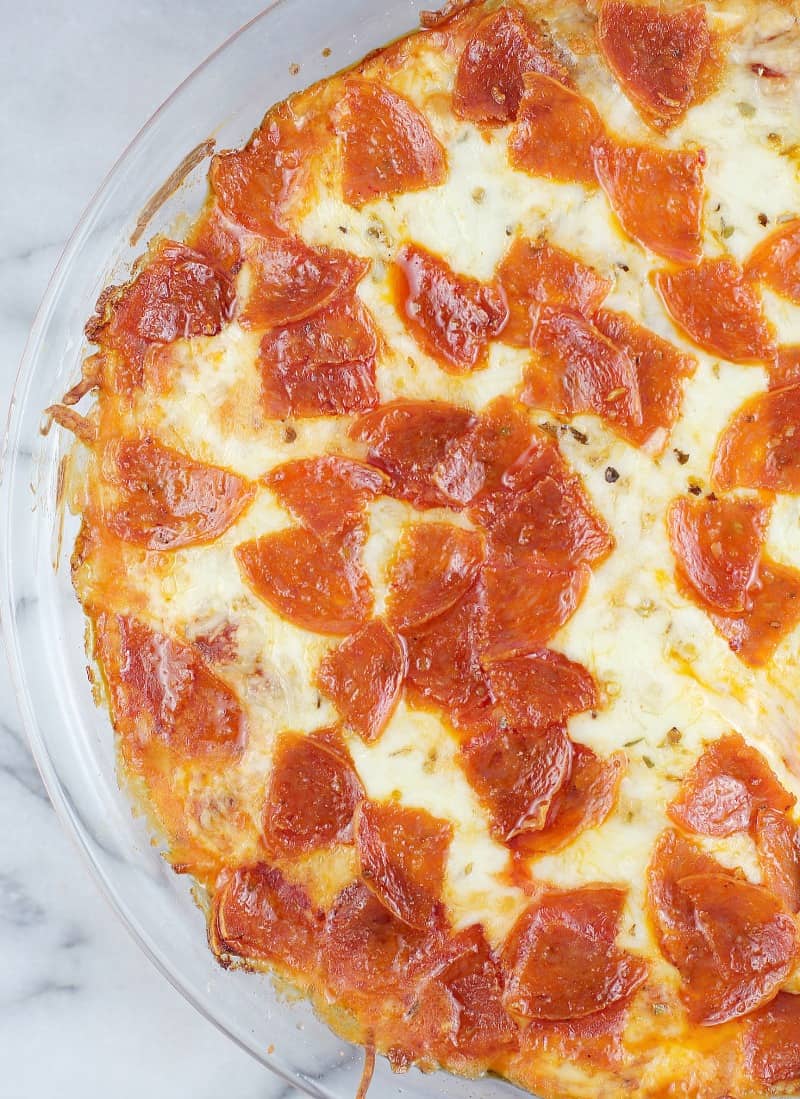 Super Simple Pizza Dip