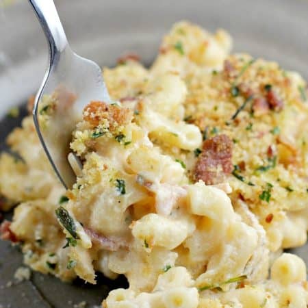 Bacon and Boursin Macaroni and Cheese