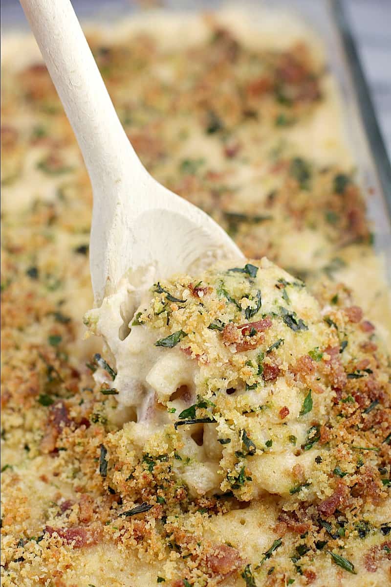 Bacon and Boursin Macaroni and Cheese