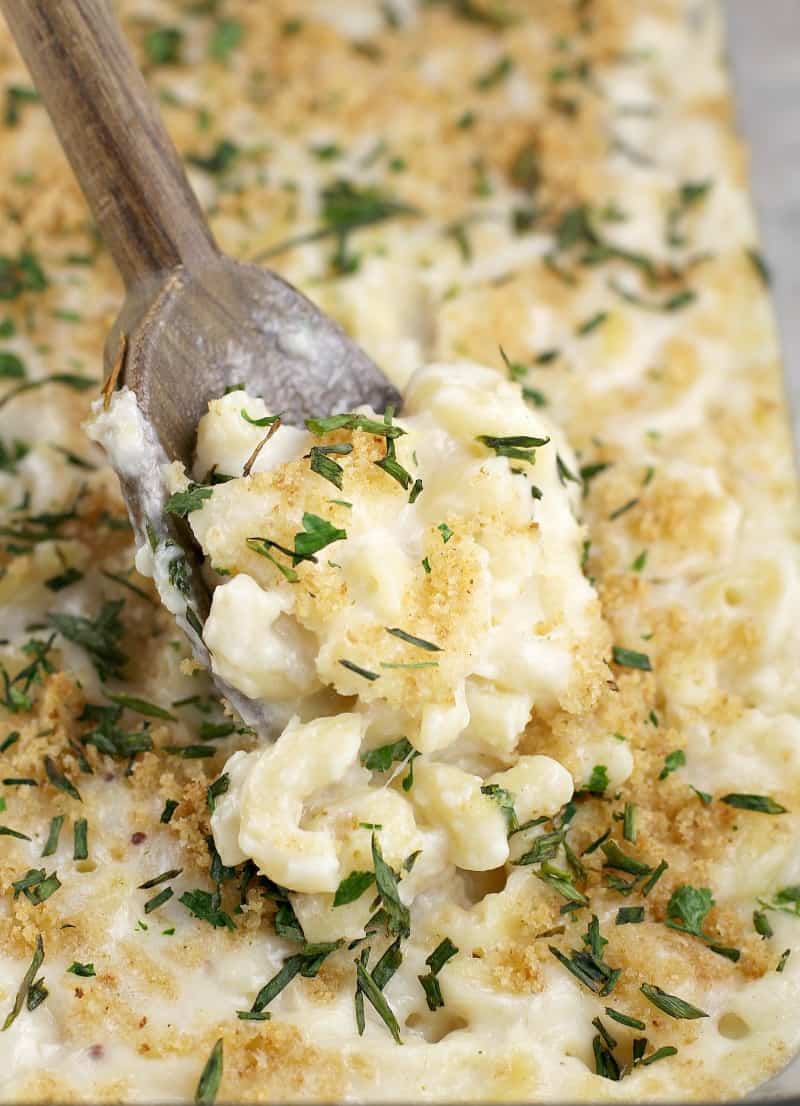 Coconut Shrimp Macaroni and Cheese