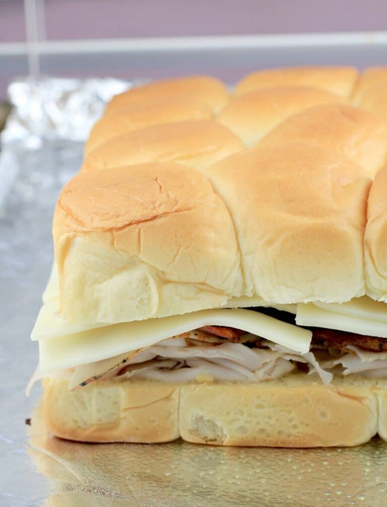 Maple Bacon Hawaiian Roll Turkey Sliders Erica S Recipes