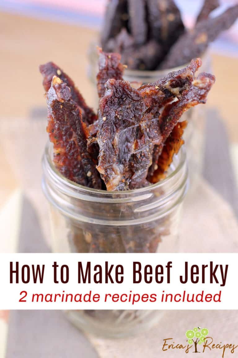 How to Make Beef Jerky Erica's Recipes beef jerky marinade
