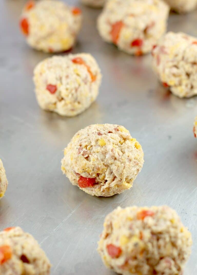 Pimento Cheese Sausage Balls – Erica's Recipes southern appetizers