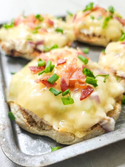 Open Faced Tuna Melt with Bacon – Erica's Recipes