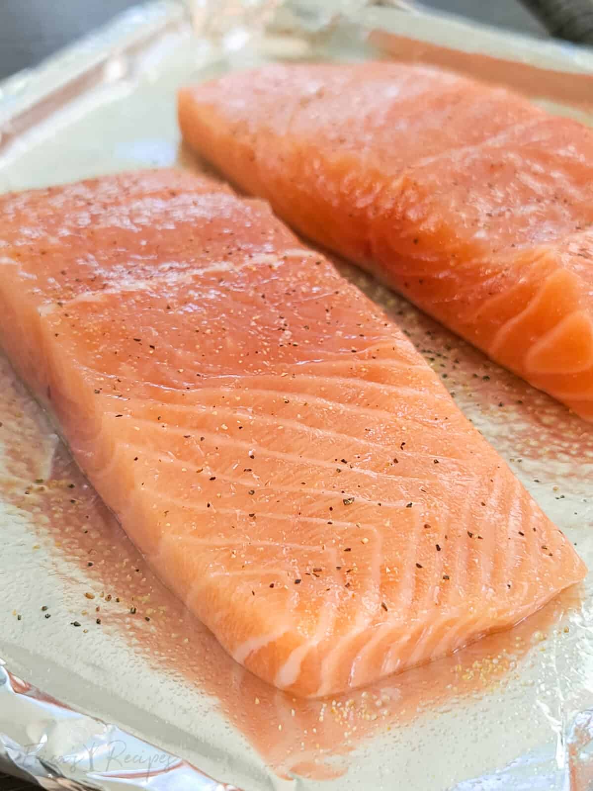 Cooking salmon 2025 in toaster oven