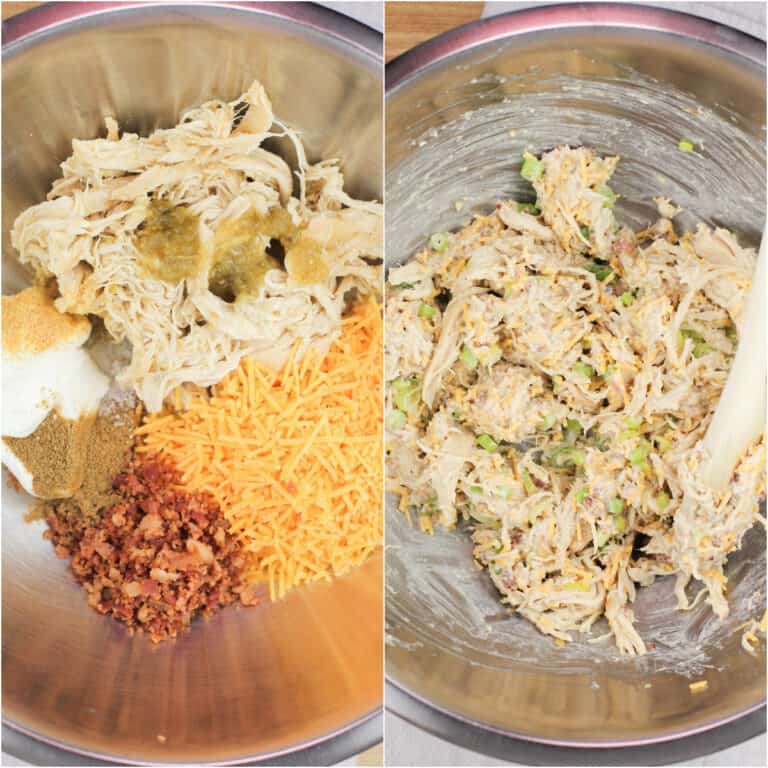 Mini Air Fryer Chicken Quesadilla Erica's Recipes corn tortilla