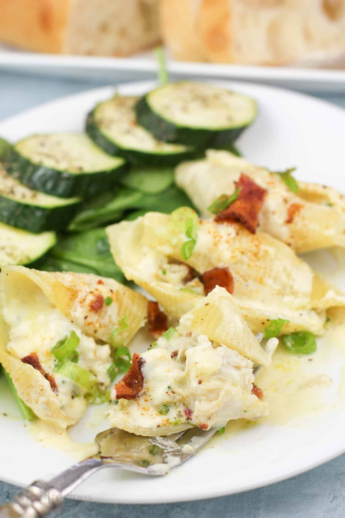 Crab Stuffed Shells Erica's Recipes