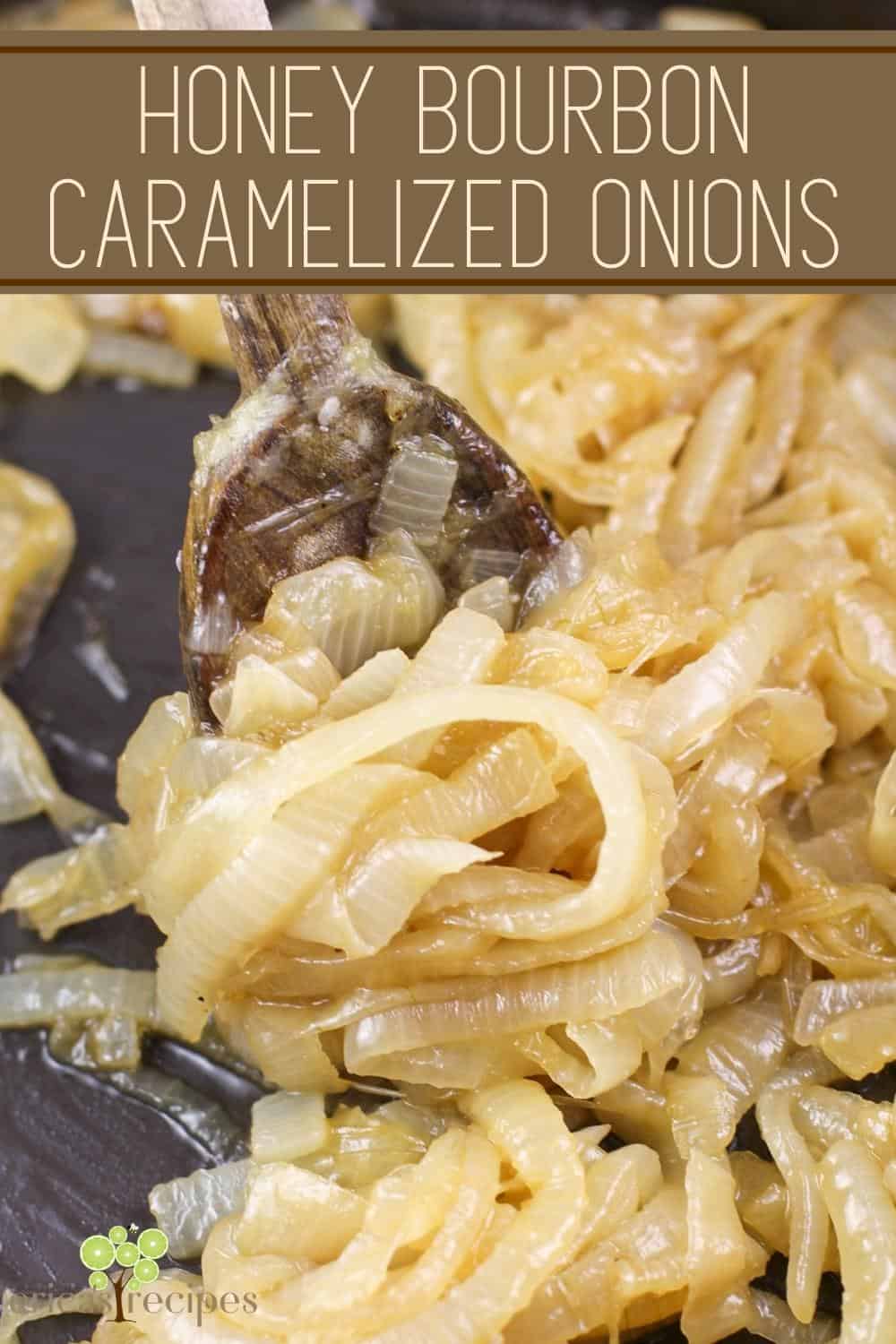 Honey Bourbon Caramelized Onions Erica's Recipes
