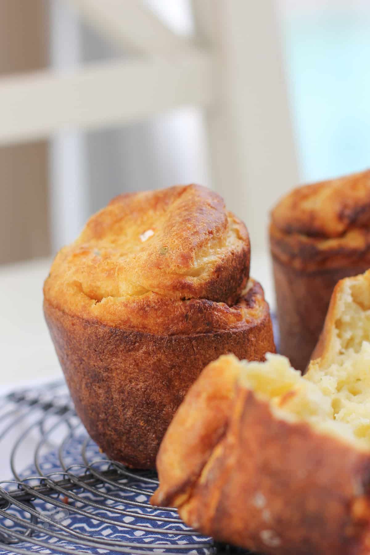 Perfect Parmesan Popovers - Yes to Yolks