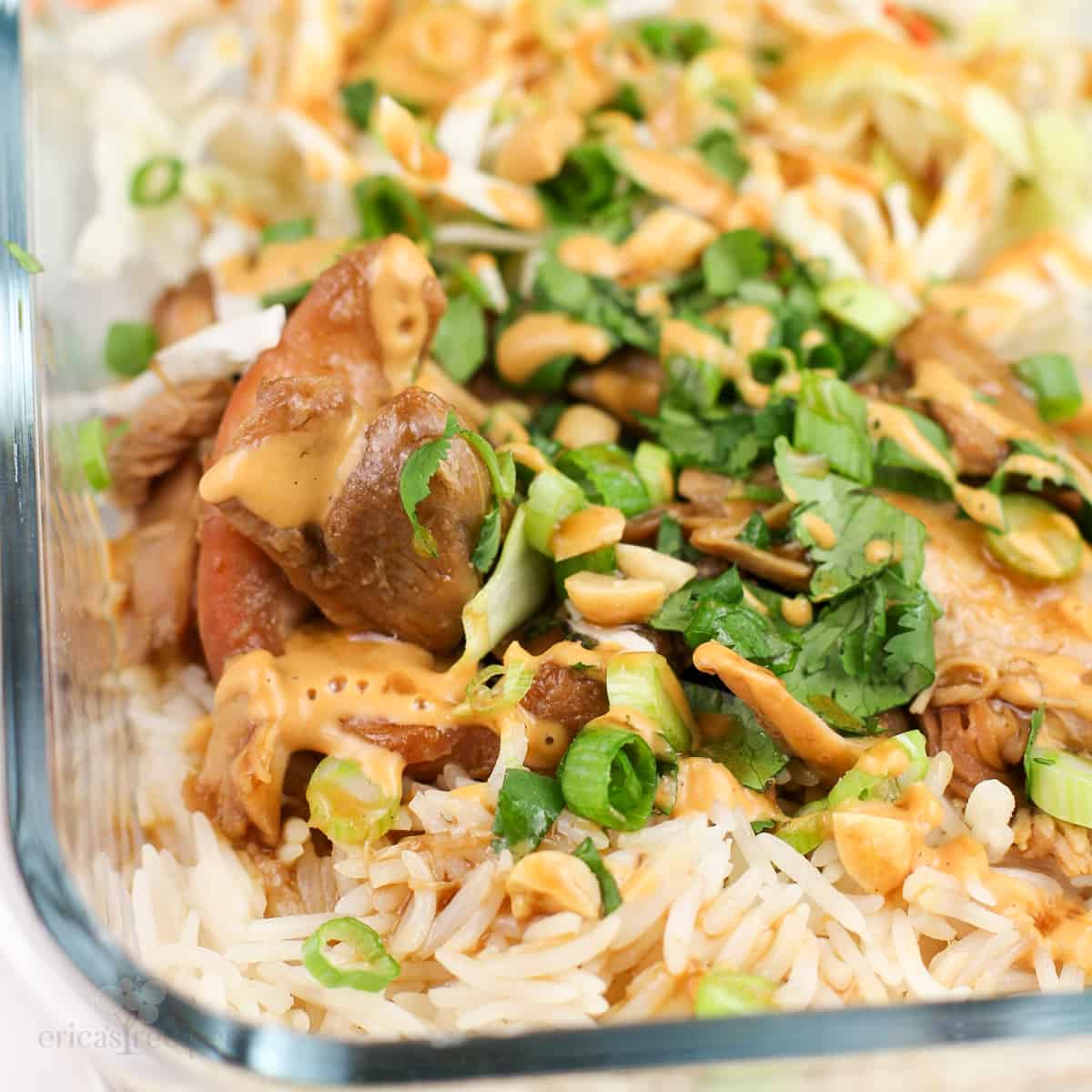 Teriyaki Chicken Meal Prep Bowls