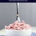 image for pinterest with text overlay recipe title blackberry butter