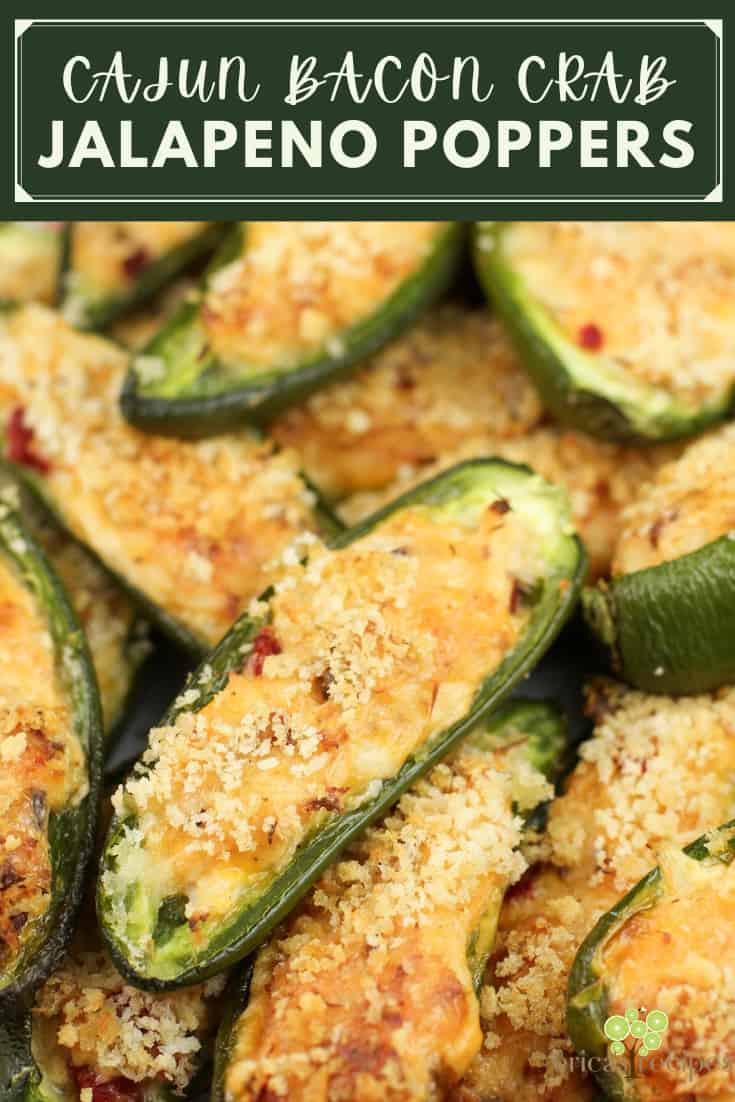 Cajun Bacon Crab Jalapeno Poppers – Erica's Recipes